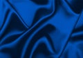 Blue Fabric Background Royalty Free Stock Photo