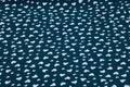 Blue Fabric with Hearts Seamless Pattern Blue Background. Perfect for fabric, textile, decoration, wrapping paper Royalty Free Stock Photo