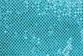 Blue Fabric with Spangles Royalty Free Stock Photo