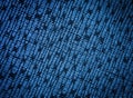 Blue fabric texture Royalty Free Stock Photo