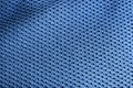 Blue Fabric Texture Royalty Free Stock Photo