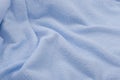 Blue fabric, towel. Royalty Free Stock Photo