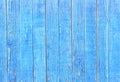 Blue faded painted wooden texture, background, wallpaper. Royalty Free Stock Photo