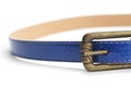 Blue fashion belt