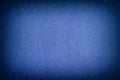 Blue felt background with vignette Royalty Free Stock Photo