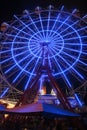 Blue ferriswheel