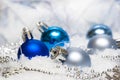 Blue festive decoration