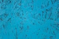 Blue fibreboard. rough surface texture Royalty Free Stock Photo