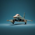 Stunning Jet Image With Texture Model In Mike Campau Style
