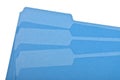 Blue File Folder Border Image Royalty Free Stock Photo