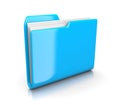 Blue File Folder