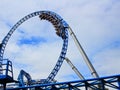 Blue Fire roller coaster loop