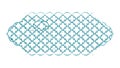 Blue Fish Scale Net Texture Design, vector design Generative AI Royalty Free Stock Photo