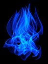 Blue flame Royalty Free Stock Photo