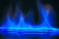 Blue flame Royalty Free Stock Photo