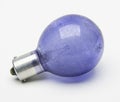 Blue flash bulb Royalty Free Stock Photo