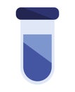 blue flask design