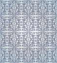 Blue floral background vector