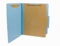 Blue folder Royalty Free Stock Photo