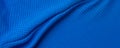 Blue football, basketball, volleyball, hockey, rugby, lacrosse and handball jersey clothing fabric texture sports wear background