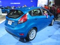 Blue Ford Fiesta