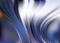 Blue Fractal Art Modern Background Vector Illustration Design Royalty Free Stock Photo