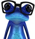 Blue frog