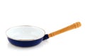 Blue frying pan