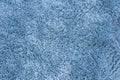 Blue fur carpet background texture Microfiber texture, light blue fluffy colored modern design Royalty Free Stock Photo