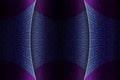 blue futuristic cultural purple tribal dimensional metallic glowing space fold