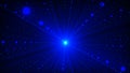 Blue futuristic flow. Data flow information. Digital communication concept. Abstract futuristic background with