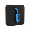 Blue Gasoline pump nozzle icon isolated on transparent background. Fuel pump petrol station. Refuel service sign. Gas Royalty Free Stock Photo