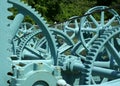 Blue gears