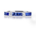 Blue Gemstone Ring Royalty Free Stock Photo