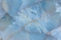 Blue gemstone translucent texture, semiprecious gemtone texture Royalty Free Stock Photo