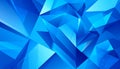 Blue geometric abstract background with sharp edges 1 Royalty Free Stock Photo