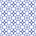 Blue Geometric Luxury Ornamental Pattern Royalty Free Stock Photo