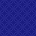 Blue geometric pattern