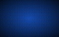 Blue geometric perforated background, abstract dark blue metallic stainless steel wallpaper