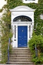 Blue Georgian door, Dublin, Ireland