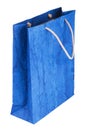 Blue gift bag Royalty Free Stock Photo