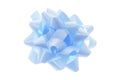 Blue Gift Bow Royalty Free Stock Photo