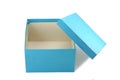 Blue gift box Royalty Free Stock Photo