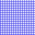 Blue gingham