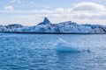 Blue glacier ice-Jokulsarlon lagoon-Iceland Royalty Free Stock Photo