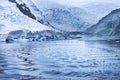 Blue Glacier Snow Mountains Paradise Bay Skintorp Cove Antarctica Royalty Free Stock Photo