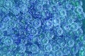 blue glass balls texture Royalty Free Stock Photo