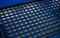 blue glass blocks. background or texture Royalty Free Stock Photo