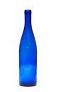 Blue glass bottle Royalty Free Stock Photo