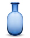 Blue glass bottle Royalty Free Stock Photo